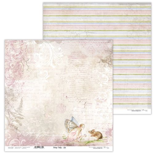 Lexi Design, Paper - Fairy Tales 09 - Дизайнерски двустранен картон 30,5 х 30,5 см. 