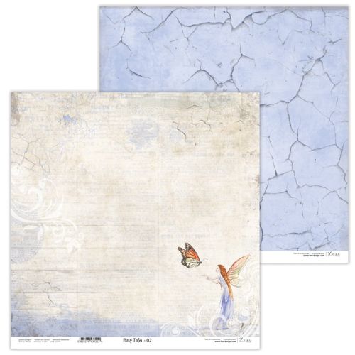 Lexi Design, Paper - Fairy Tales 02 - Дизайнерски двустранен картон 30,5 х 30,5 см. 