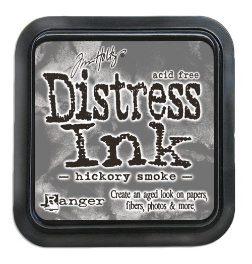 Distress ink pad by Tim Holtz - Тампон, "Дистрес" техника - Hickory smoke