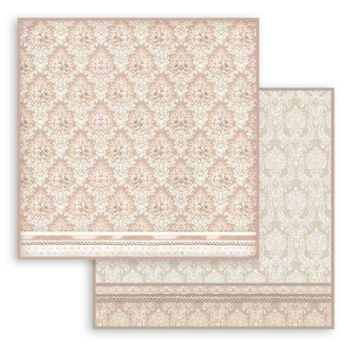 STAMPERIA, You and Me Wallpaper Paper Sheets - Дизайнерски скрапбукинг картон 30,5 х 30,5 см.