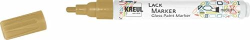 KREUL, GERMANY # GLOSS Paint Marker Medium GOLD  - Лаков покривен маркер М, ЗЛАТО