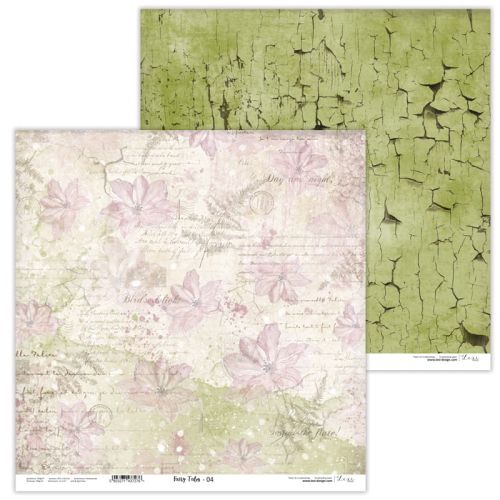Lexi Design, Paper - Fairy Tales 04 - Дизайнерски двустранен картон 30,5 х 30,5 см. 