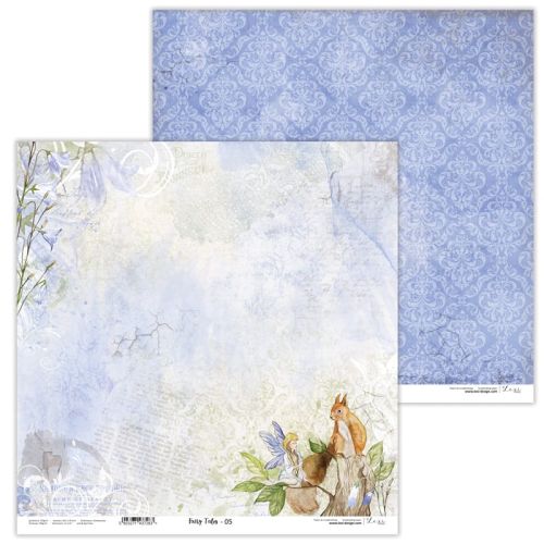 Lexi Design, Paper - Fairy Tales 05 - Дизайнерски двустранен картон 30,5 х 30,5 см. 