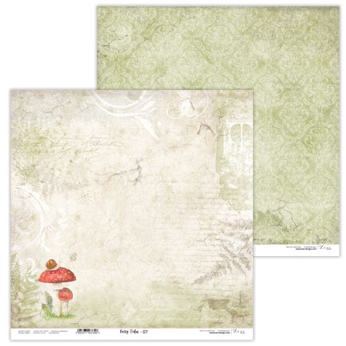 Lexi Design, Paper - Fairy Tales 07 - Дизайнерски двустранен картон 30,5 х 30,5 см. 