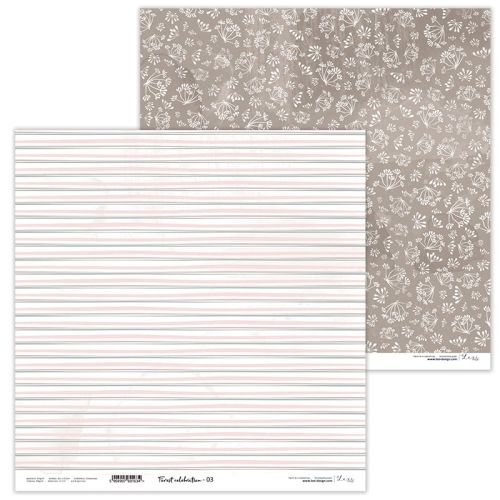 Lexi Design, Paper - Forest Celebration 03 - Дизайнерски двустранен картон 30,5 х 30,5 см. 