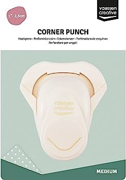 V.Creative, Corner Punch Round M  - Пънч за оформяне на ъгъл - медиум