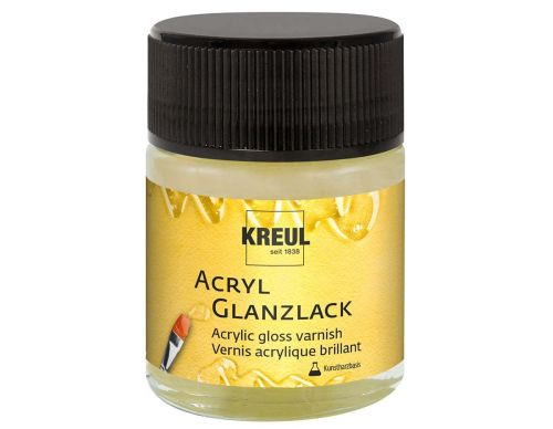 ACRYL GLANZLACK - Декорационен Синтетичен лак висок гланц 50мл