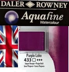 ROWNEY AQUAFINE Watercolour PAN - Акварел на кубче # PURPLE LAKE