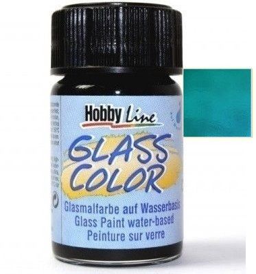 KREUL Glass Color Transparent - Прозрачна боя за стъкло, 20 мл. - BLUE GREEN