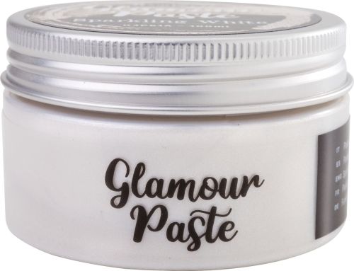 Glamour Paste ml 100 - Глитер структурна  паста - 100 мл. Бяла глитер