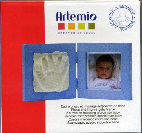 ARTEMIO FRAME SET - Комплект малка Фото рамка + моделин за отпечатък