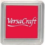 VersaCraft POPPY RED - Тампон с мастило за дърво, текстил, картон и др.